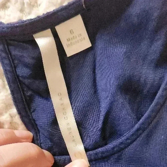 NWT LC Lauren Conrad Blue Sleeveless Maxi Dress - Picture 10 of 12